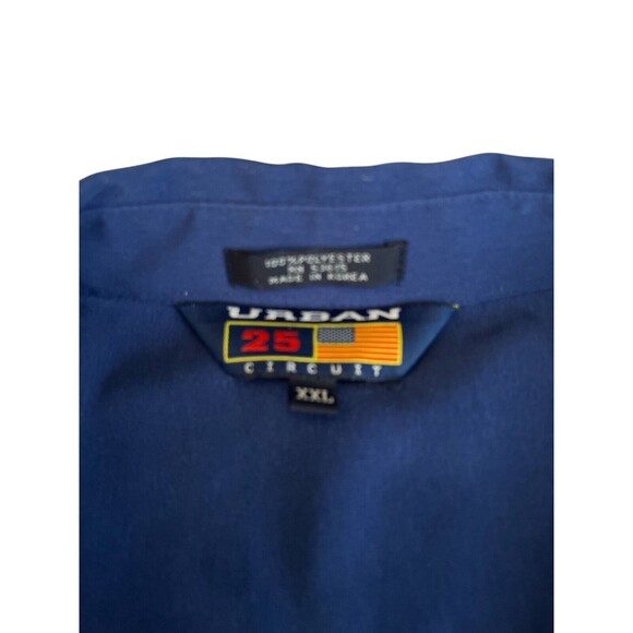 Vintage 90s Streetwear Mens Shirt Spell Out Racing Collared Button Size 2XL - Picture 6 of 9